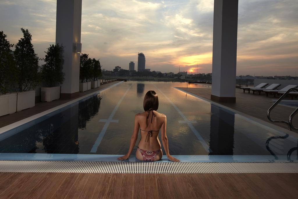 Bellevue Serviced Apartments Phnom Penh Exterior foto